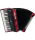 Acordeón HOHNER Bravo III 120 Rojo A16832 SILENTKEY