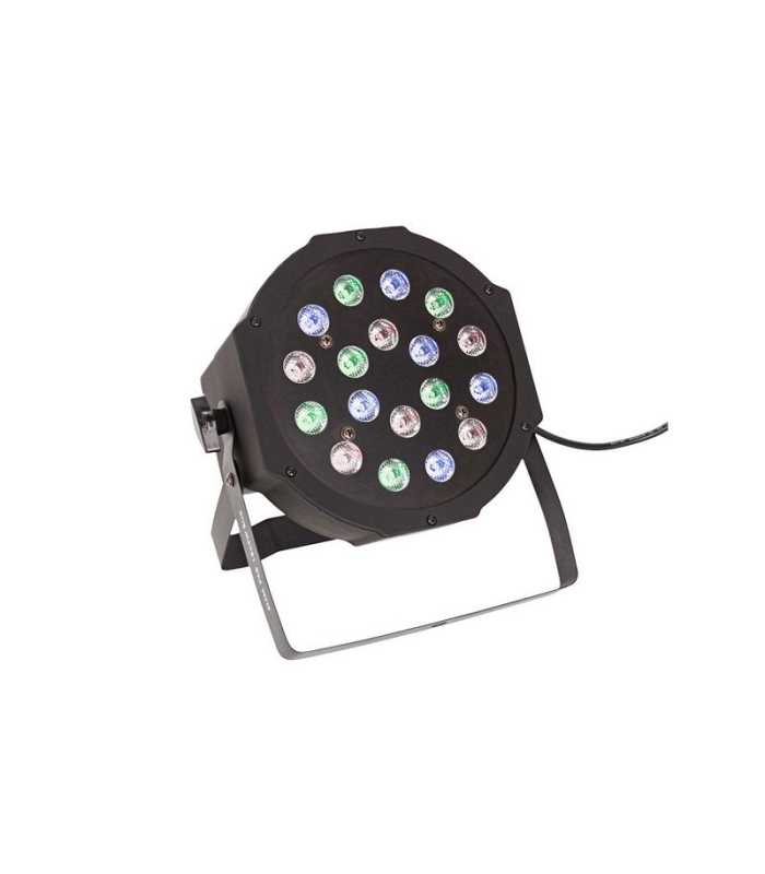 POWER LIGHTING PAR SLIM 18X3 RGB (se vende por 6 piezas)