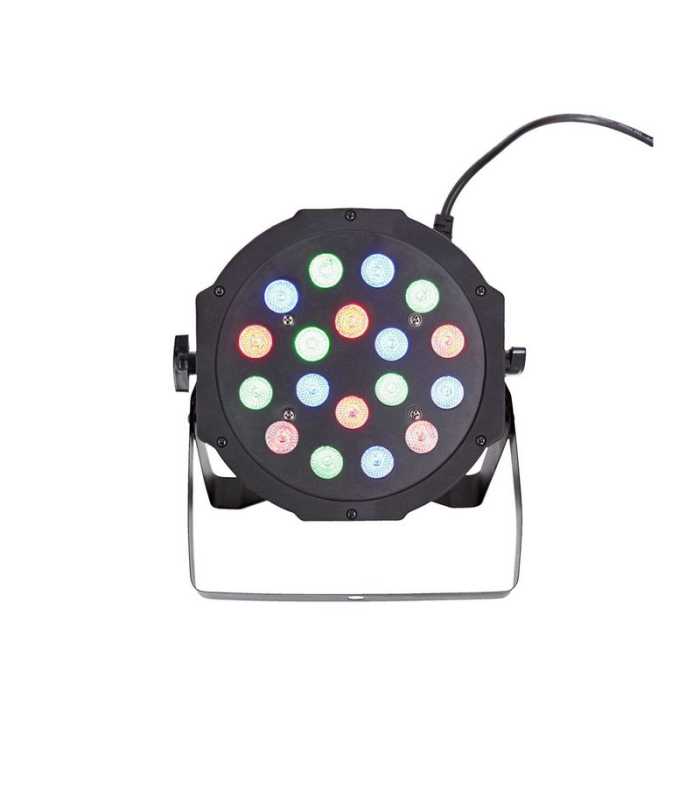Par led POWER LIGHTING PAR SLIM 18X3 RGB (vendu par 6 pièces)