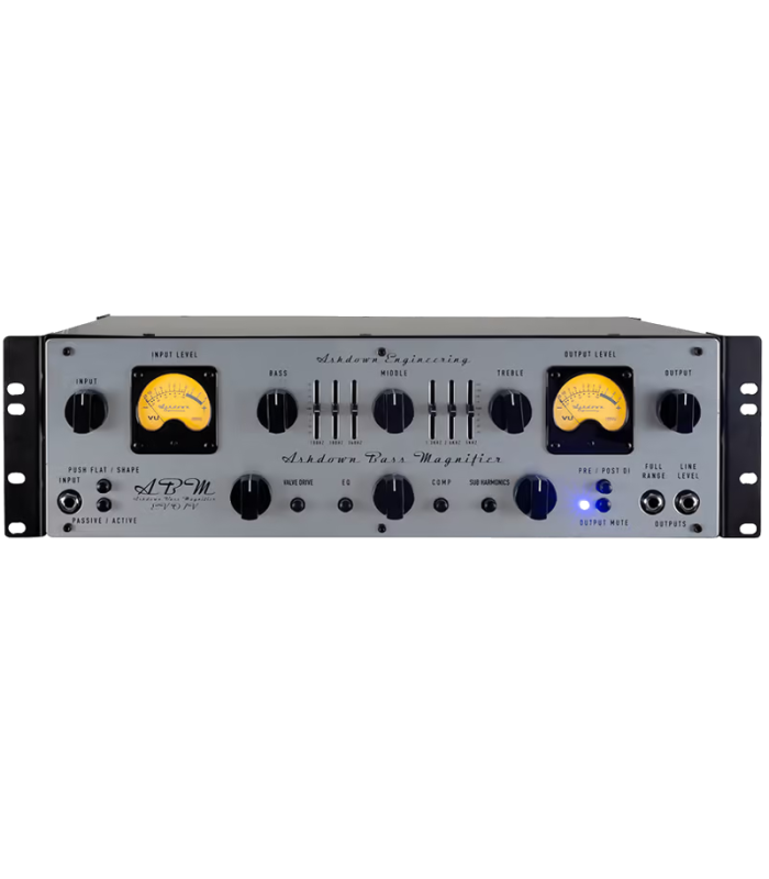 Tête d'ampli rackable pour basse Ashdown ABM-600-DR-EVO IV