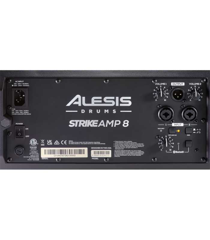 Amplificateur de batterie électronique Bluetooth Alesis Strike Amp 8 MKII