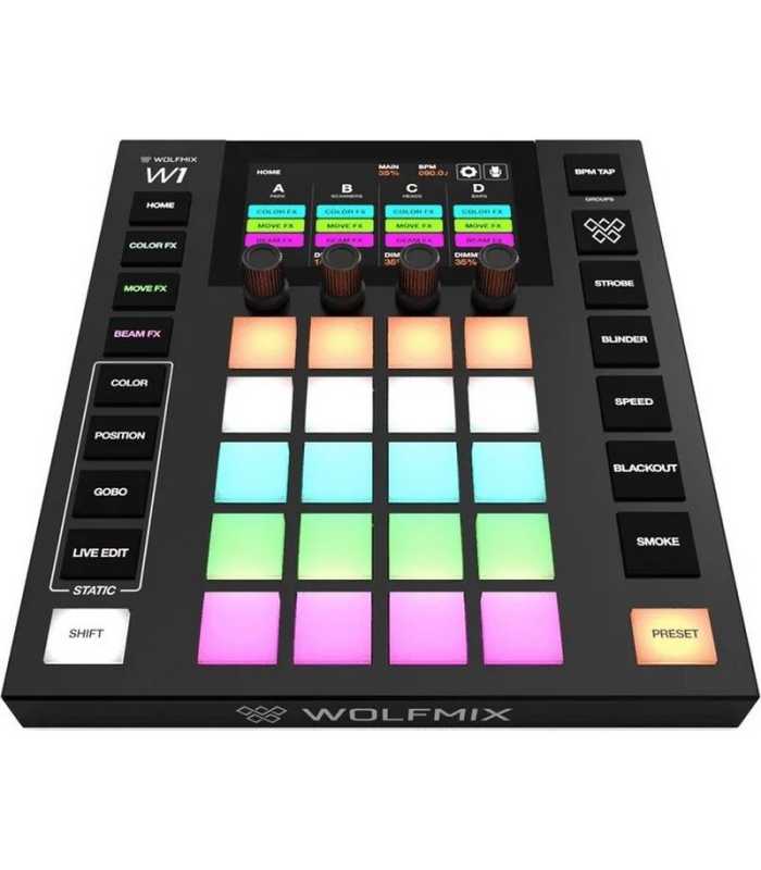 Controlador de iluminación autónomo Wolfmix W1 MKII DMX