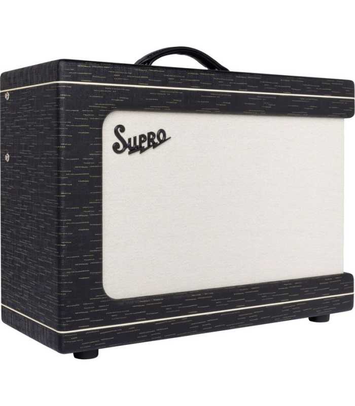 Amplificador Combo para guitarra Supro Ambassador Custom Black Gold Scandia