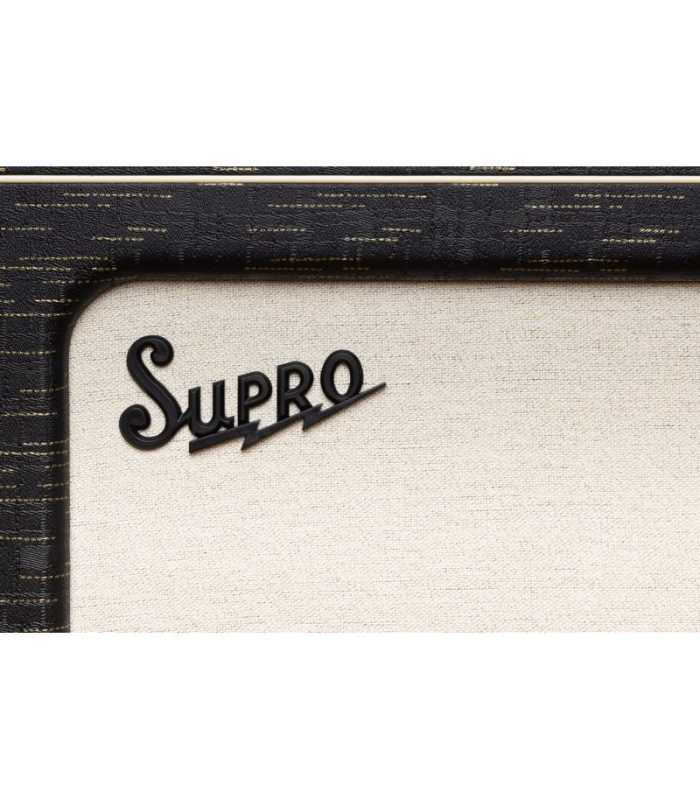Amplificador Combo para guitarra Supro Ambassador Custom Black Gold Scandia