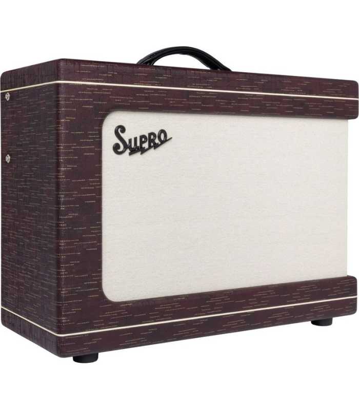 Amplificador Combo para guitarra Supro Ambassador Custom Burgundy Gold Scandia