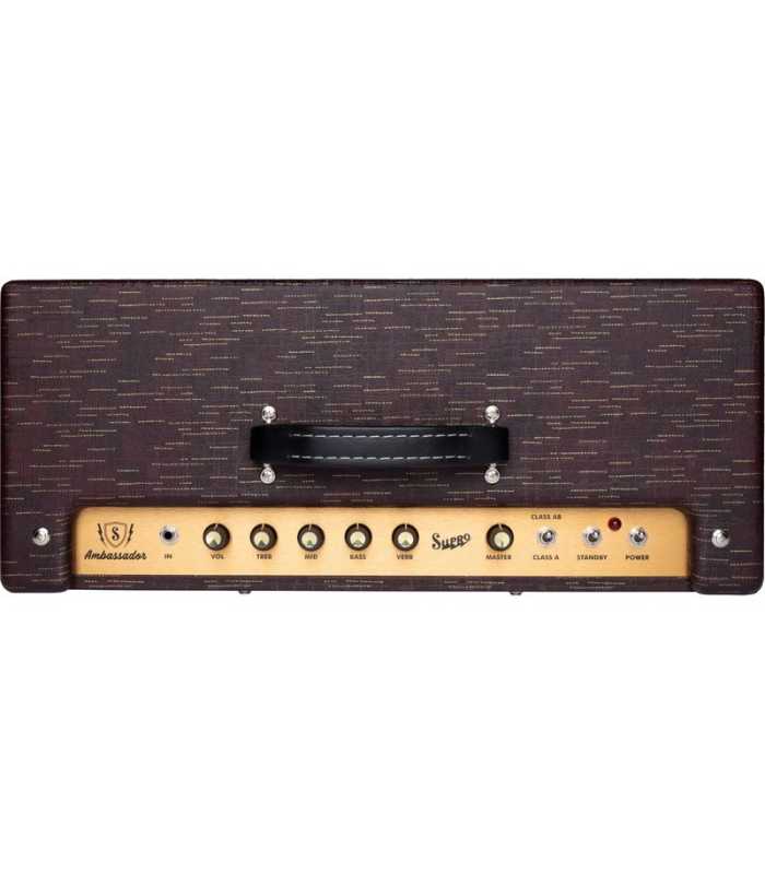 Amplificador Combo para guitarra Supro Ambassador Custom Burgundy Gold Scandia