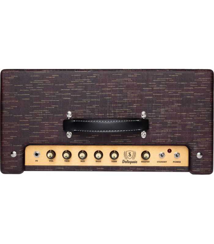 Amplificateur Combo pour guitare Supro Delegate Custom Burgundy Gold Scandia