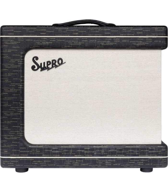 Amplificador Combo para guitarra Supro Delegate Custom Black Gold Scandia