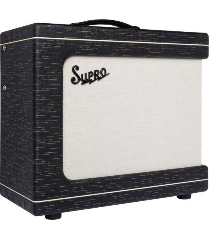 Amplificador Combo para guitarra Supro Delegate Custom Black Gold Scandia