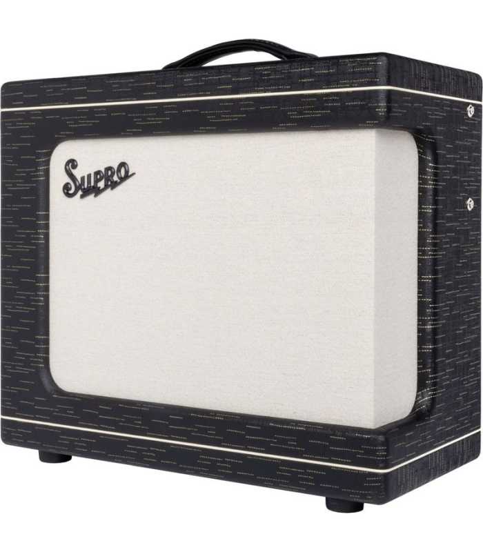 Amplificador Combo para guitarra Supro Delegate Custom Black Gold Scandia