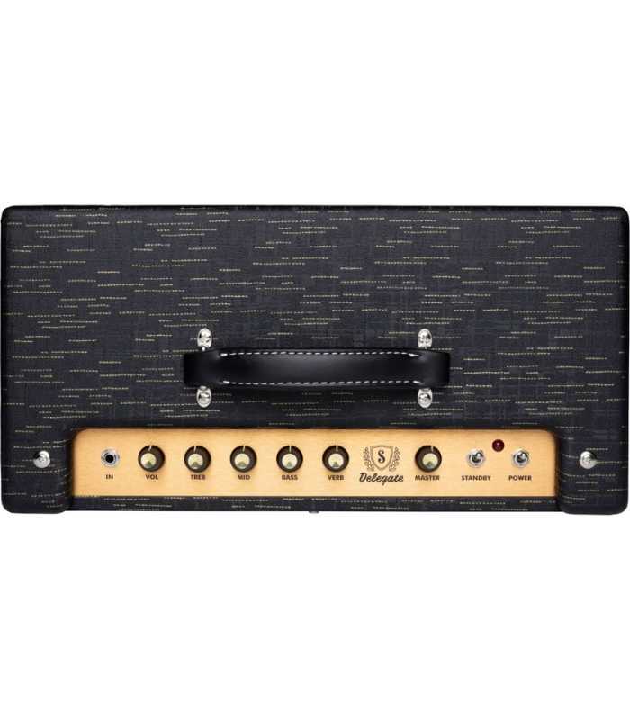 Amplificador Combo para guitarra Supro Delegate Custom Black Gold Scandia