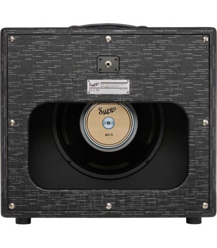 Altavoz para el amplificador de guitarra Supro Royale 112 Black