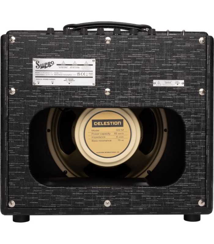 Amplificateur Combo pour  guitare Supro Amulet 112 Black