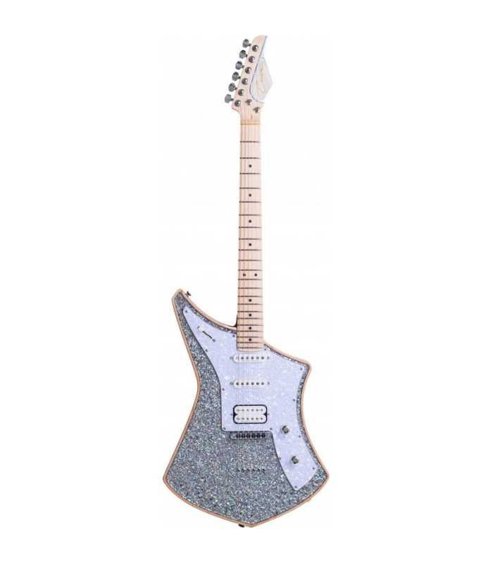 Guitare électrique Cream Revolver Silver Glitter