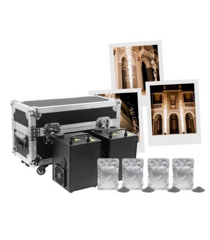 Máquina Pirotécnica Evolite Twin Pack Evo Spark 600