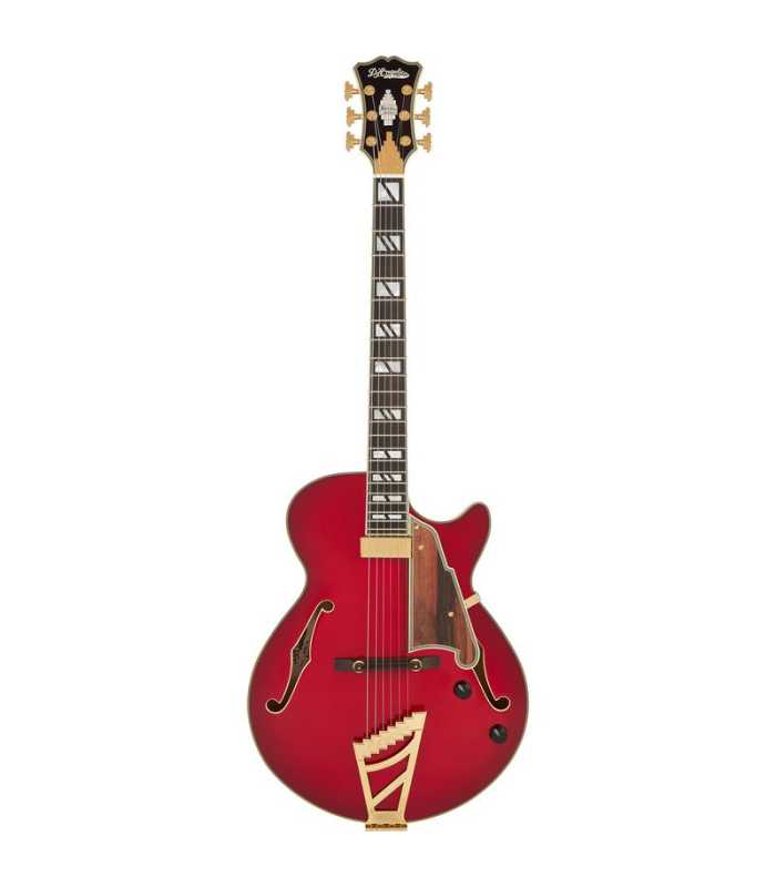 Guitare électrique Hollow Body D'Angelico Excel SS Soho Dark Cherry Burst