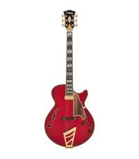 Guitare électrique Hollow Body D'Angelico Excel SS Soho Dark Cherry Burst