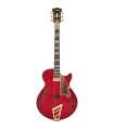 Guitare électrique Hollow Body D'Angelico Excel SS Soho Dark Cherry Burst