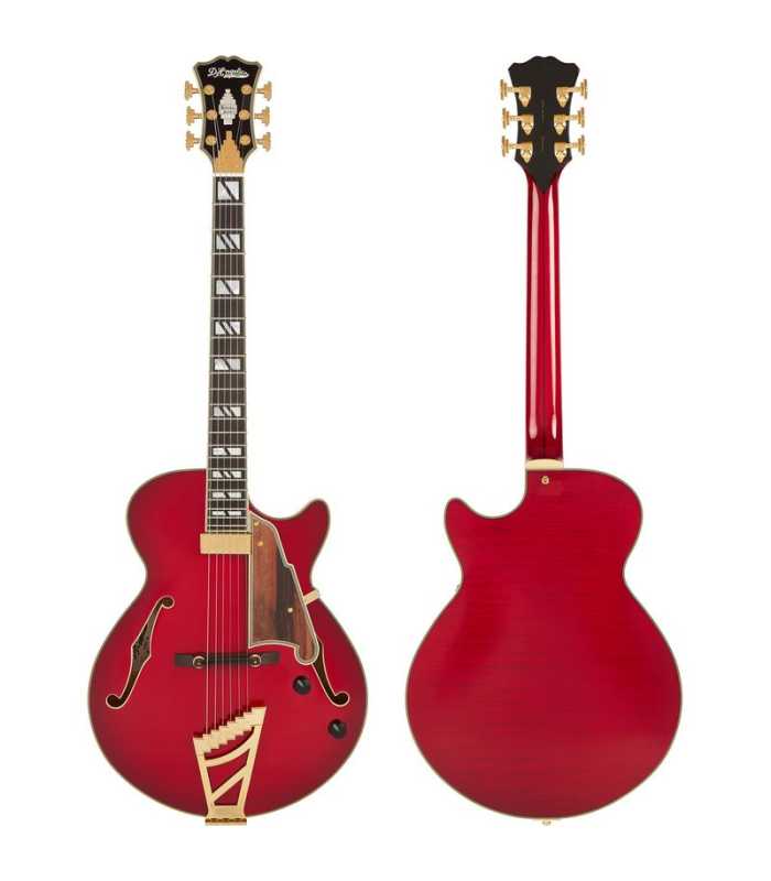 Guitarra eléctrica Hollow Body D'Angelico Excel SS Soho Dark Cherry Burst