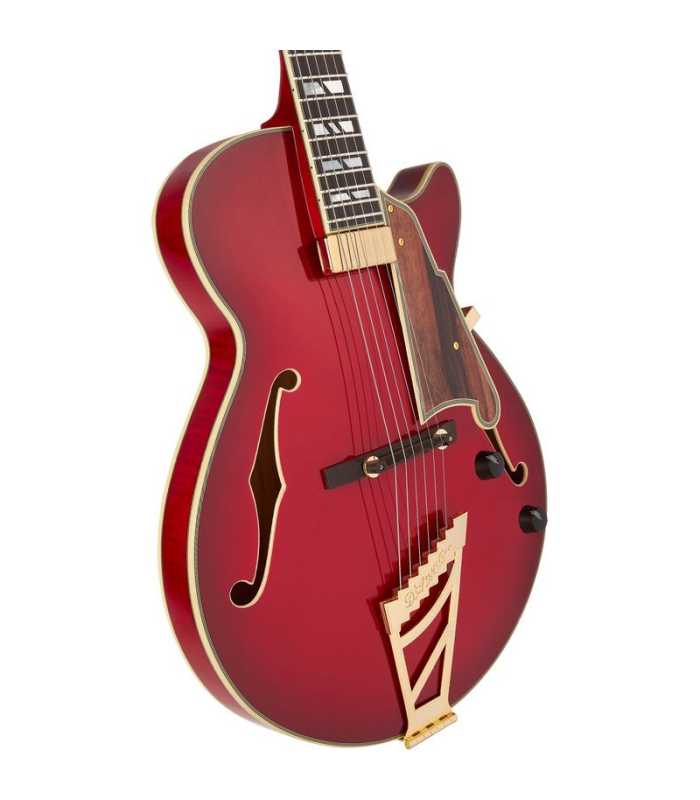 Guitarra eléctrica Hollow Body D'Angelico Excel SS Soho Dark Cherry Burst