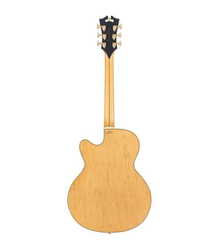 Guitare électrique Hollow Body D'Angelico Deluxe 59 Satin Honey
