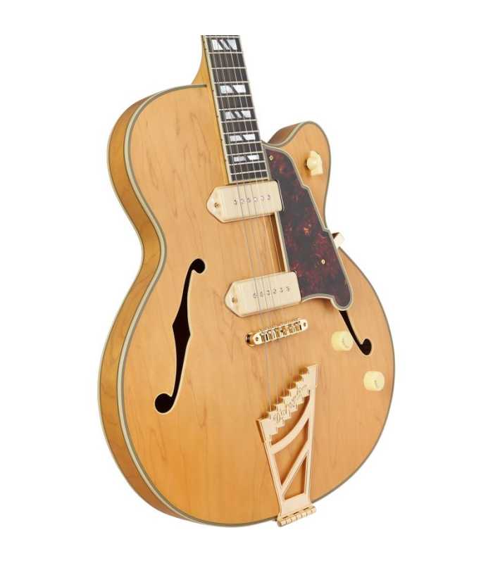 Guitarra eléctrica Hollow Body D'Angelico Deluxe 59 Satin Honey