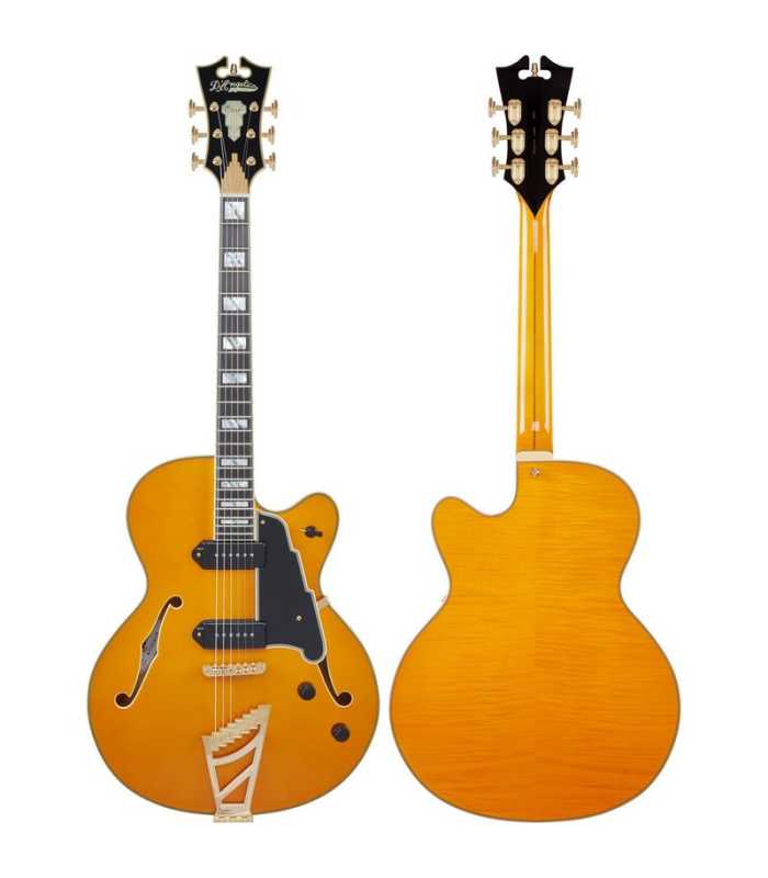 Guitare électrique Hollow Body D'Angelico Excel 59 Vintage Natural