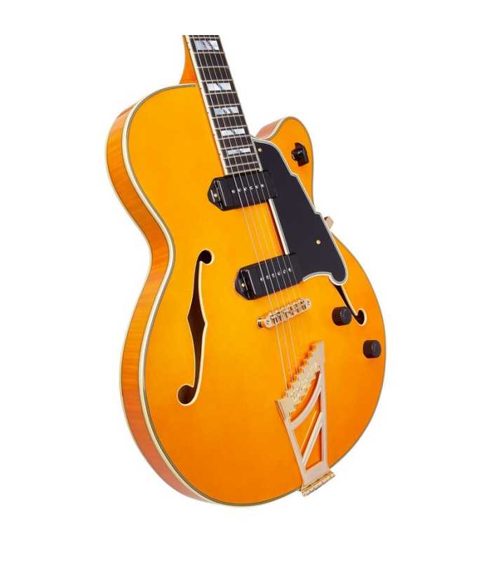 Guitare électrique Hollow Body D'Angelico Excel 59 Vintage Natural