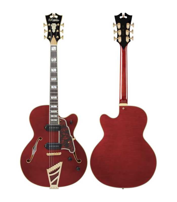 Guitare électrique Hollow Body D'Angelico Excel 59 Viola