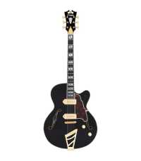 Guitarra eléctrica Hollow Body D'Angelico Excel 59 Solid Black