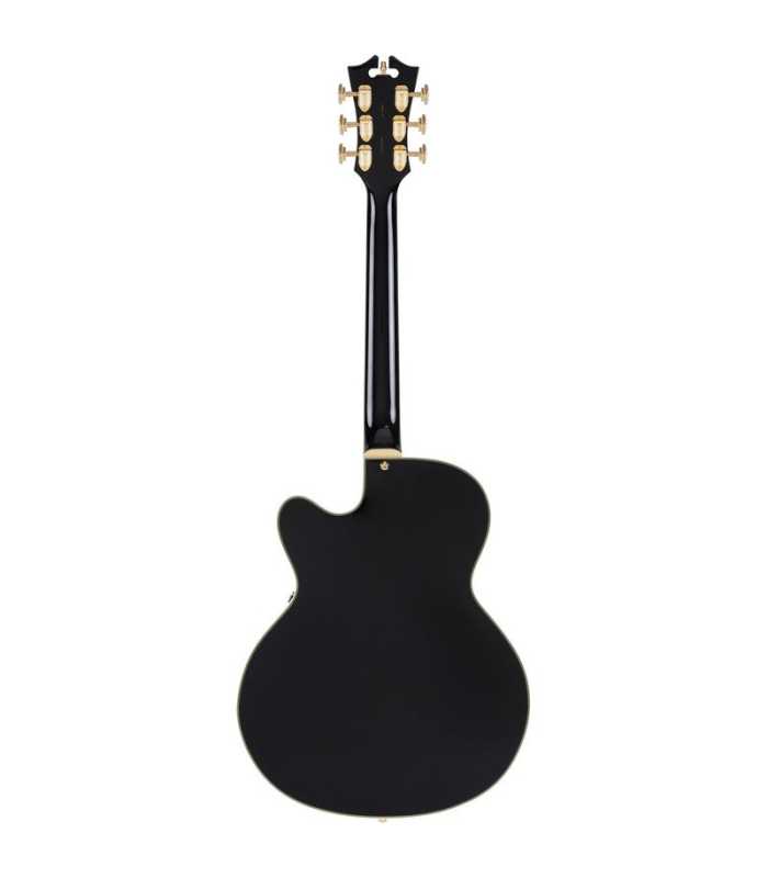 Guitare électrique Hollow Body D'Angelico Excel 59 Solid Black