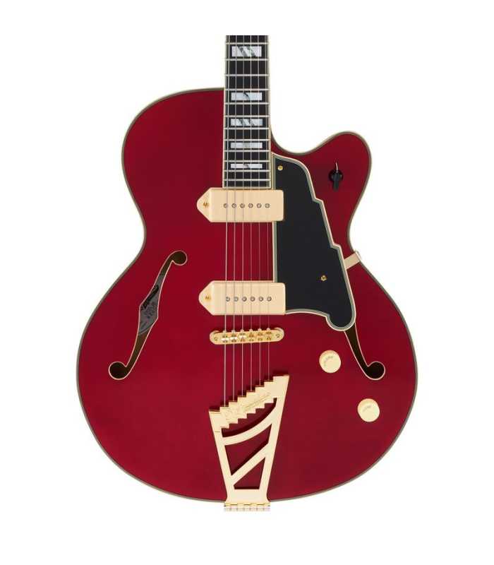 Guitare électrique Hollow Body D'Angelico Excel 59 Trans Cherry