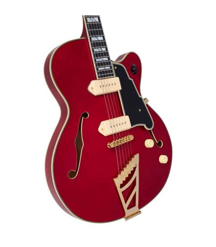 Guitarra eléctrica Hollow Body D'Angelico Excel 59 Trans Cherry