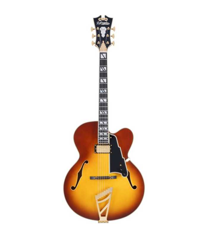 Guitare électrique Hollow Body D'Angelico Excel EXL-1 Dark Iced Tea Burst
