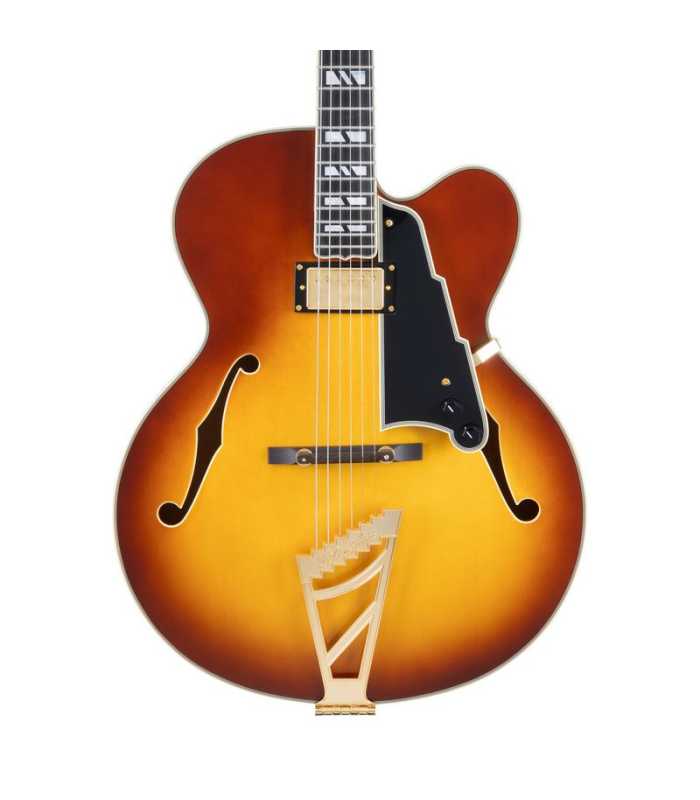 Guitarra eléctrica Hollow Body D'Angelico Excel EXL-1 Dark Iced Tea Burst