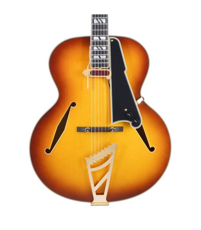Guitare électrique Hollow Body D'Angelico Excel Style B Dark Iced Tea Burst
