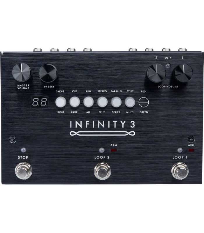 Double Looper Estéreo MIDI Pigtronix Infinity 3
