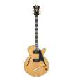 Guitare  Semi Hollow D'Angelico Deluxe SS Baritone Satin Honey