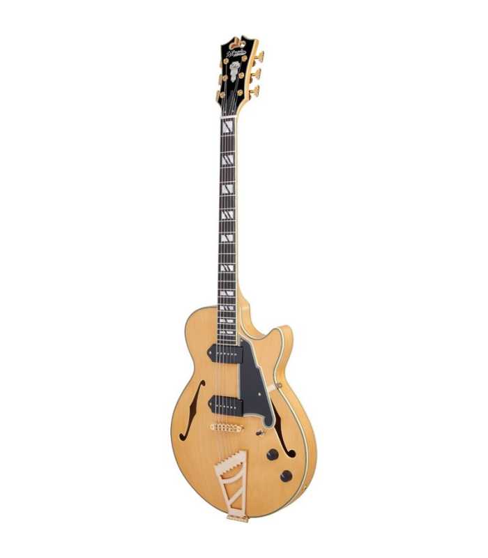 Guitare  Semi Hollow D'Angelico Deluxe SS Baritone Satin Honey