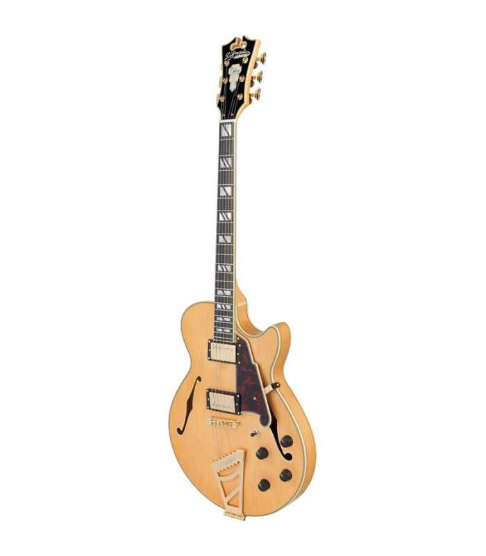 Guitare Semi Hollow D'Angelico Deluxe SS Satin Honey