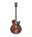 Guitarra Semi-Hollow D'Angelico Deluxe SS Satin Brown Burst