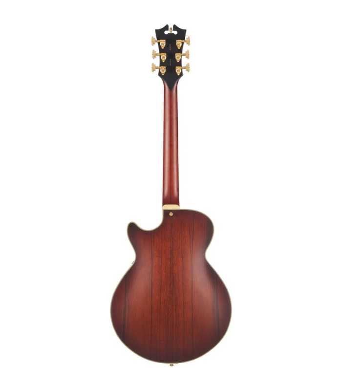 Guitare Semi Hollow D'Angelico Deluxe SS Satin Brown Burst