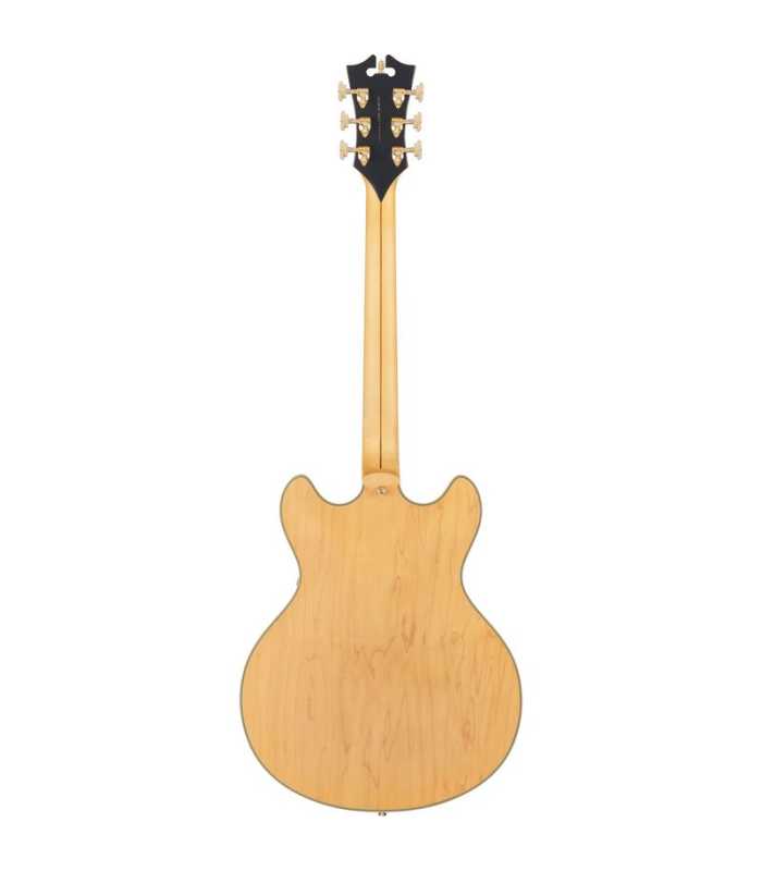 Guitare Semi Hollow D'Angelico Deluxe DC Satin Honey