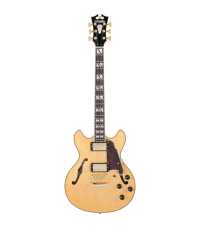 Guitare Semi Hollow D'Angelico Deluxe Mini DC Satin Honey