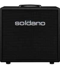 Baffle pour tête d'amplification Soldano 1×12 Closed Back Cabinet – Black