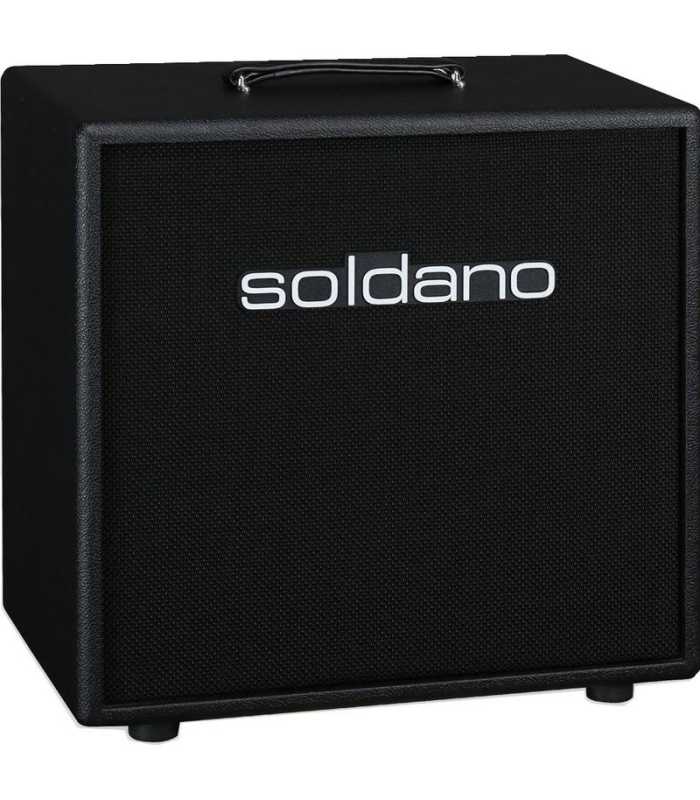Baffle pour tête d'amplification Soldano 1×12 Closed Back Cabinet – Black