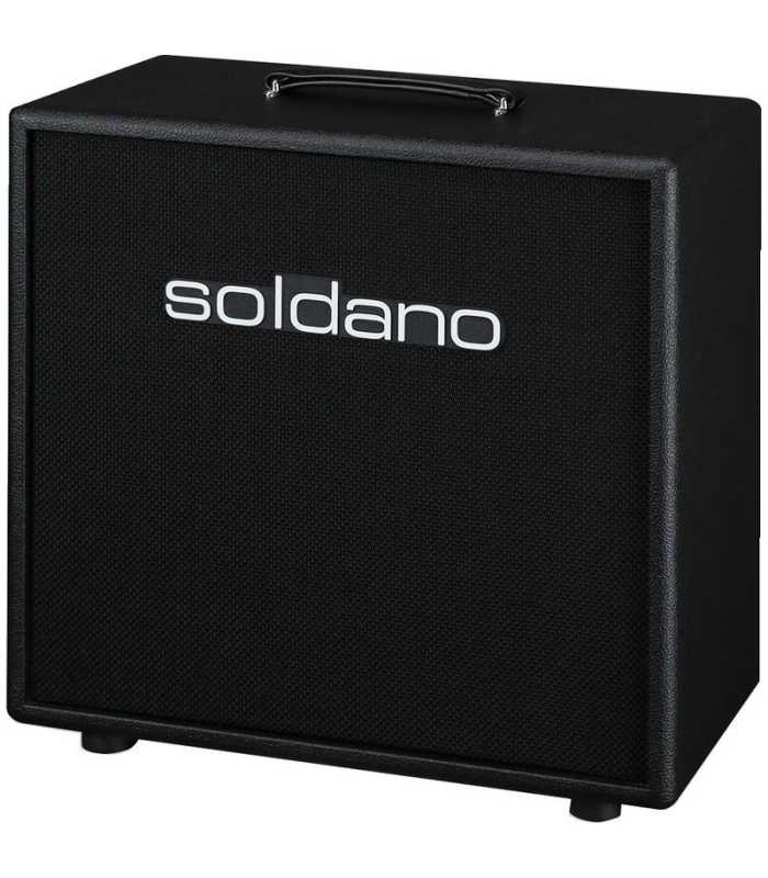Baffle pour tête d'amplification Soldano 1×12 Closed Back Cabinet – Black