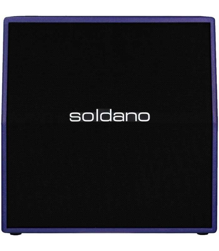 Baffle pour tête d'amplification Soldano 4×12 Slant Purple