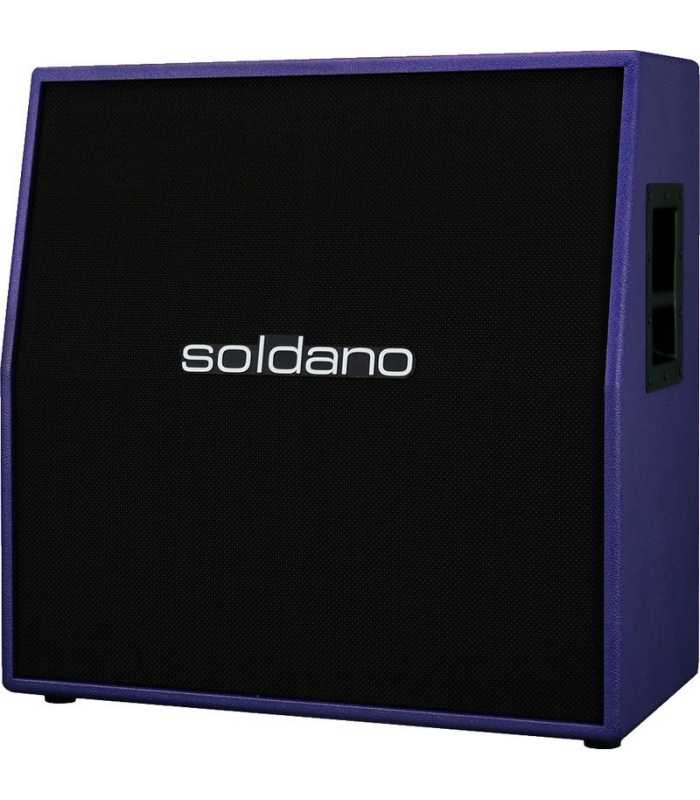 Baffle pour tête d'amplification Soldano 4×12 Slant Purple