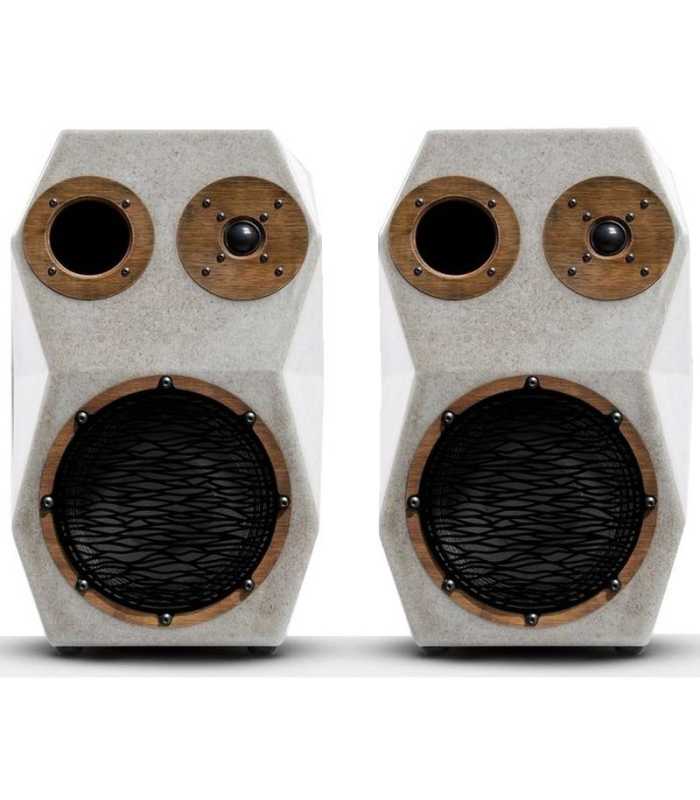 Paire d'enceinte à reproduction ultra fidèle VOODOO HI-FI Grise